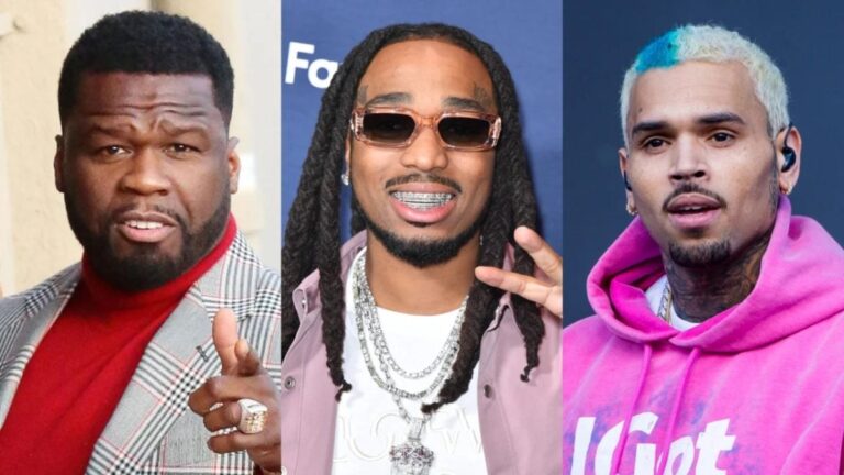 50 Cent ignites fiery feud between Quavo and Chris Brown with new diss track