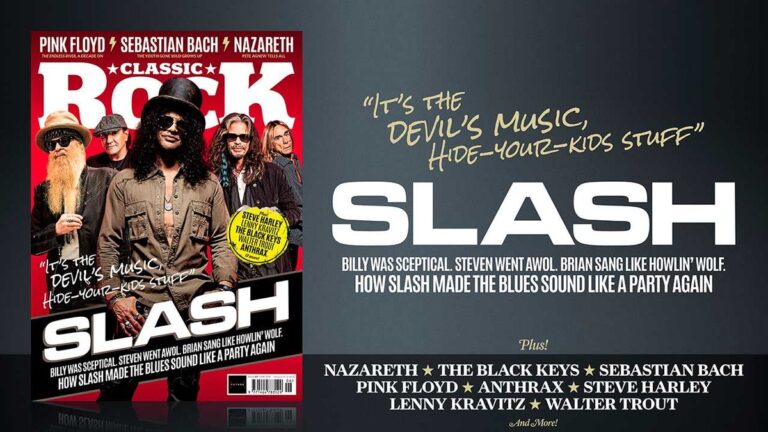 Discover How Slash Revived the Blues with a Rocking Party Vibe in the Latest Classic Rock Issue!