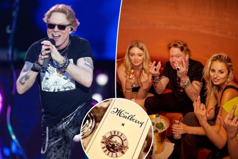 Exclusive Event: Axl Rose’s Private Party Completely Flooded by Fans of Guns N’ Roses!