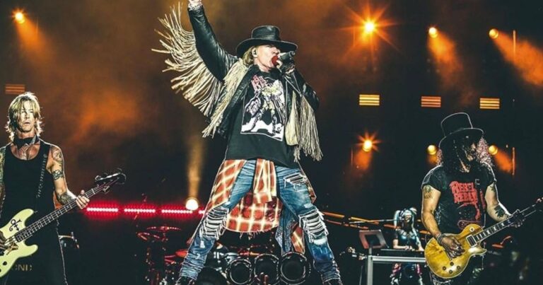 Experience the Epic Guns N’ Roses Live Concert from O2 Arena London – Stream Now on Peacock!