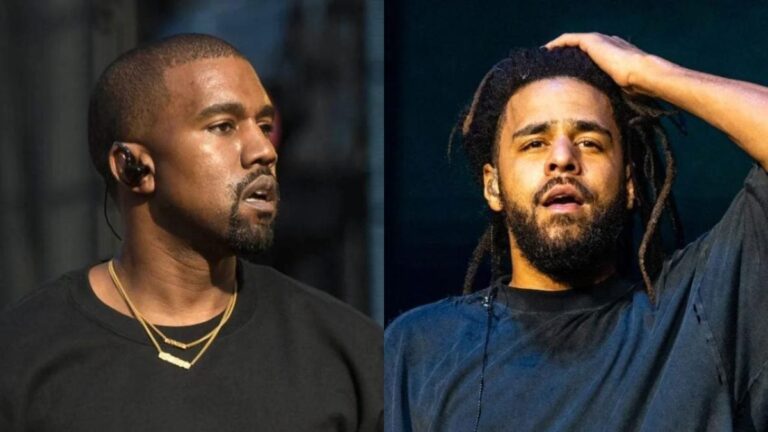 Kanye West Sparks Controversy with Fiery Anti-J. Cole Meme on Instagram Comeback