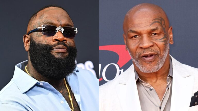 Rick Ross fearlessly calls out Mike Tyson in epic throwback photo roast!