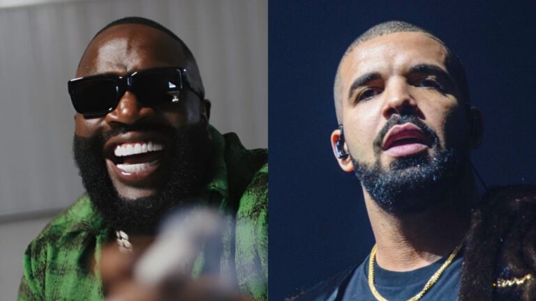 Rick Ross ignites feud with Drake in new ‘Champagne Moments’ video – see the drama unfold