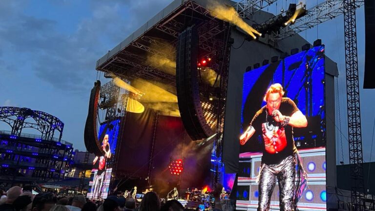 Rock Legends Guns N’ Roses Rocking Out at Arizona Diamondbacks’ Stadium in Phoenix!