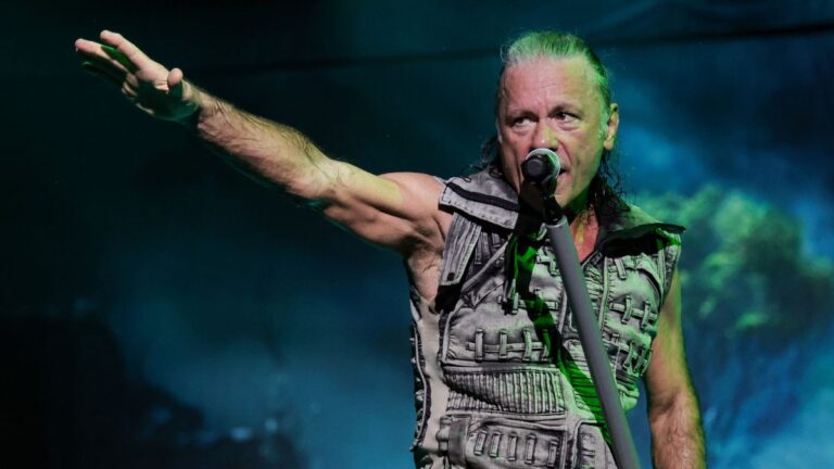 Rock legend Bruce Dickinson calls out fan for reckless behavior at Brazil concert – you won’t believe what happened next!