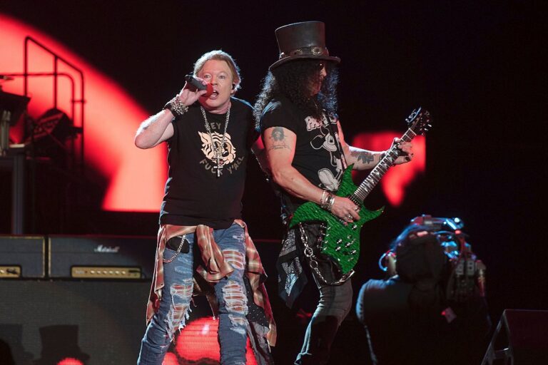 Sneak Peek: Axl Rose and Slash Rocking Out in the Studio – Check Out the Exclusive Photo Now!