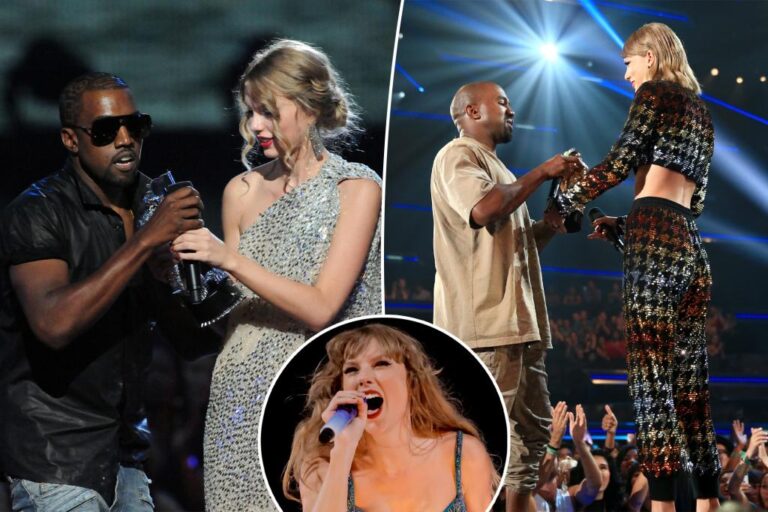 Taylor Swift Throws Shade at Kanye West’s Infamous VMAs Interruption During Epic Eras Tour Performance