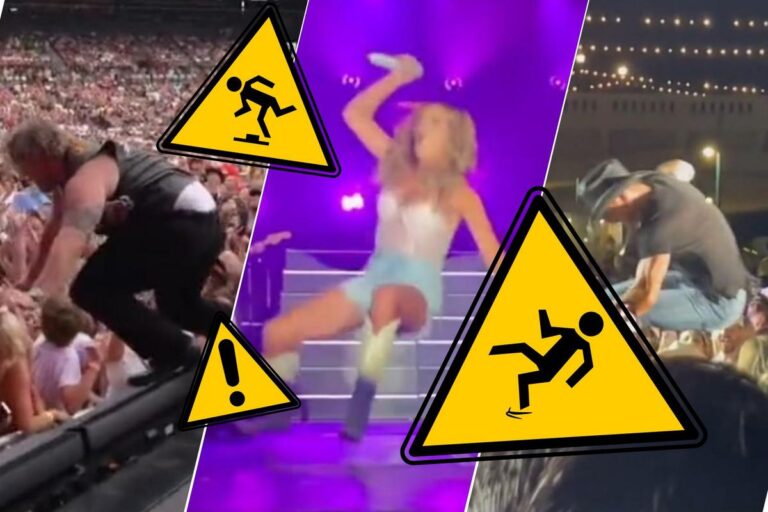 Watch: Country Artists’ Most Epic Stage Falls Caught on Camera – You Won’t Believe What Happens!