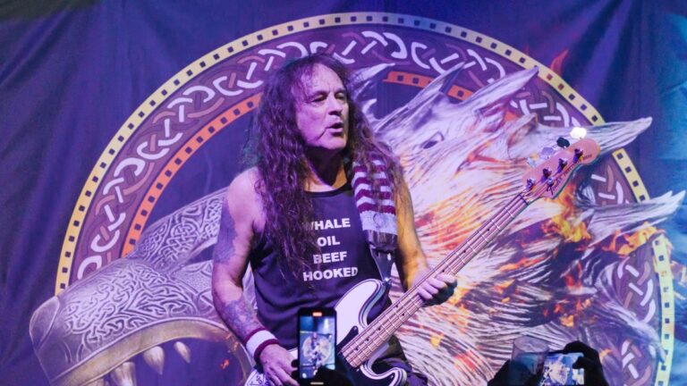 Legendary Iron Maiden Bassist Steve Harris Takes the Stage for Exclusive Fundraising Concert with British Lion!