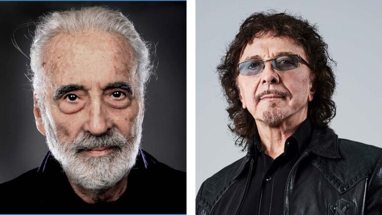 Rock Legends Unite: Sir Christopher Lee’s Epic Encounter with Tony Iommi