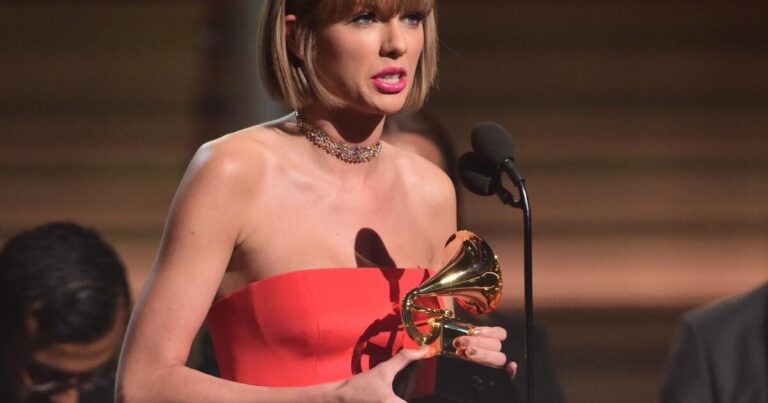 Taylor Swift takes down Kanye West with fearless Grammys acceptance speech